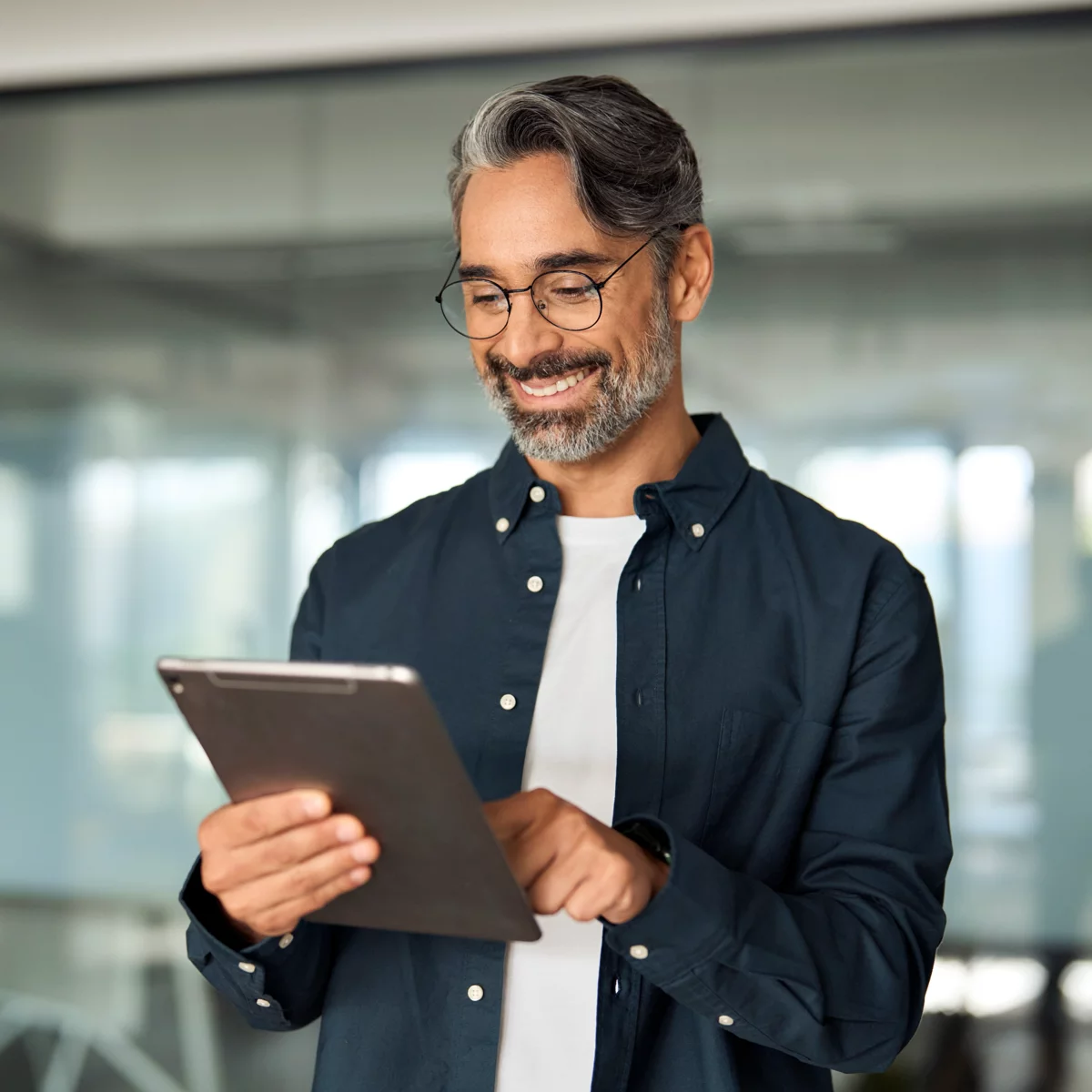 Jemand freut sich über Performance